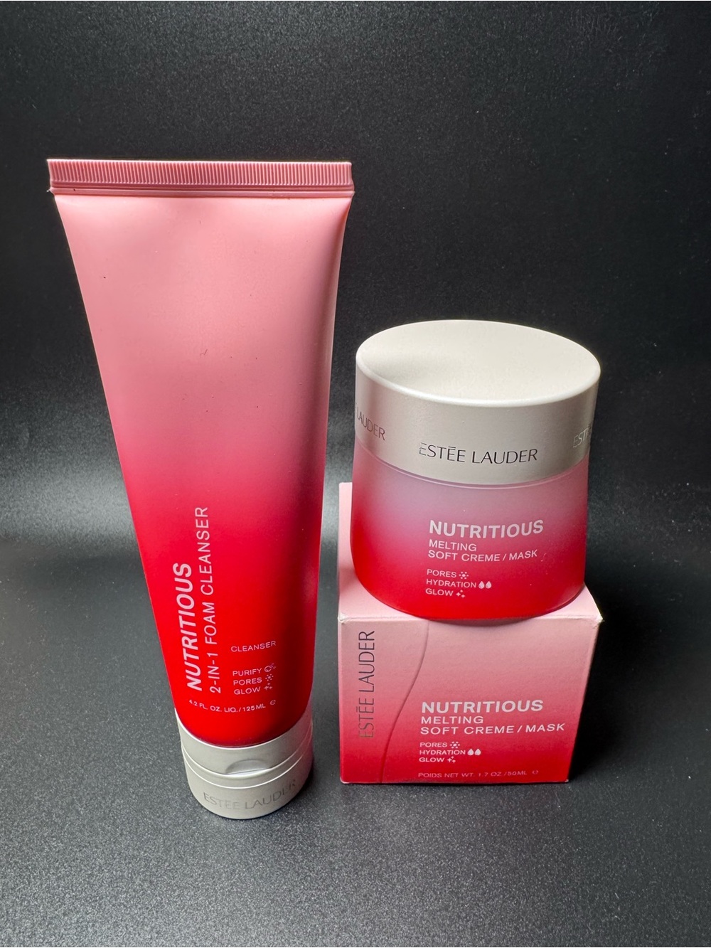 Estée Lauder Nutritious Cleanser and Soft Creme Bundle